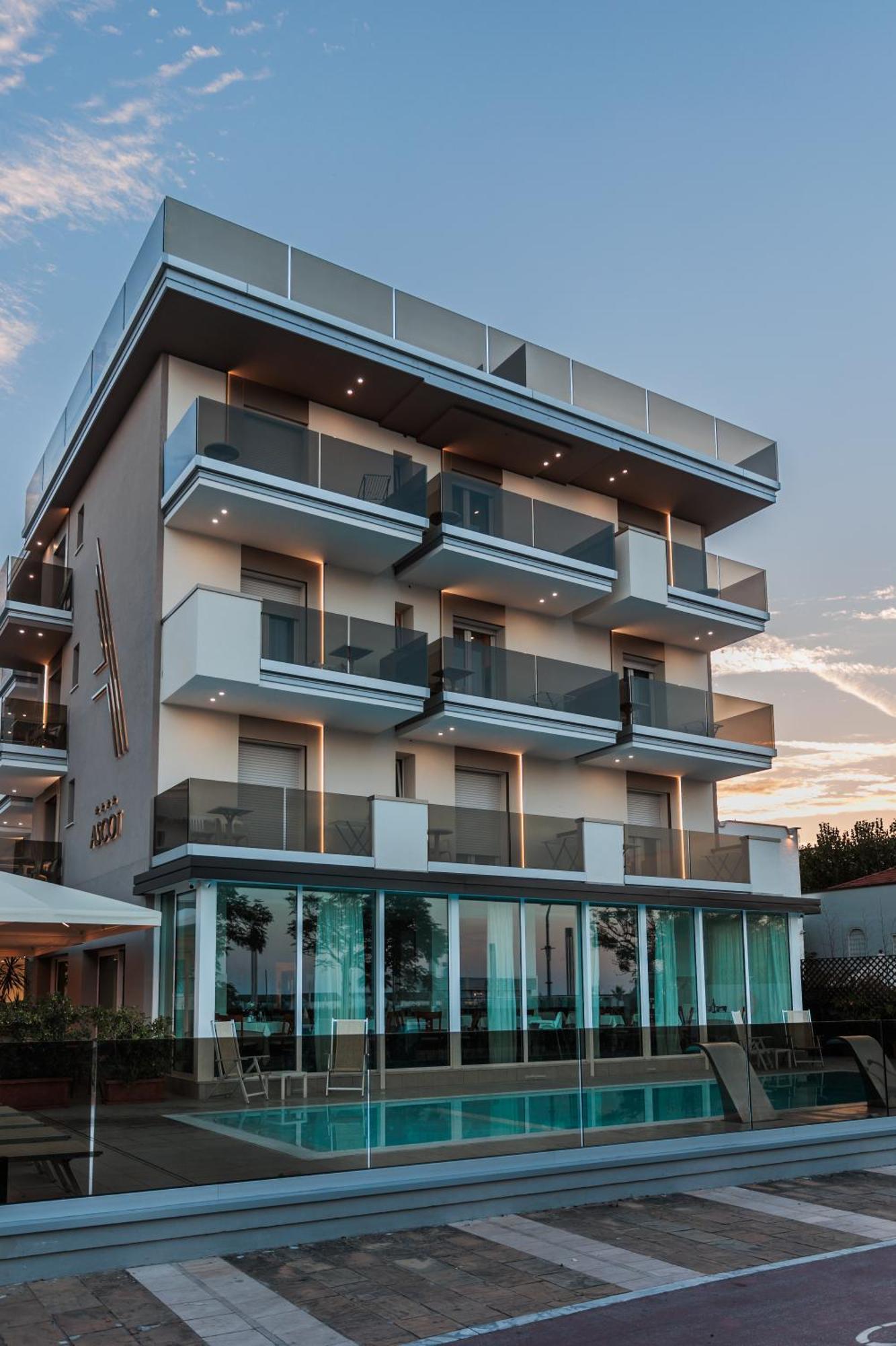 Hotel Ascot Riccione Eksteriør bilde